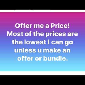 Offer a price or bundle items for more discounts!
